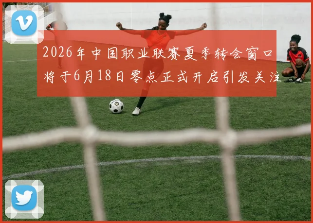 2026年中国职业联赛夏季转会窗口将于6月18日零点正式开启引发关注